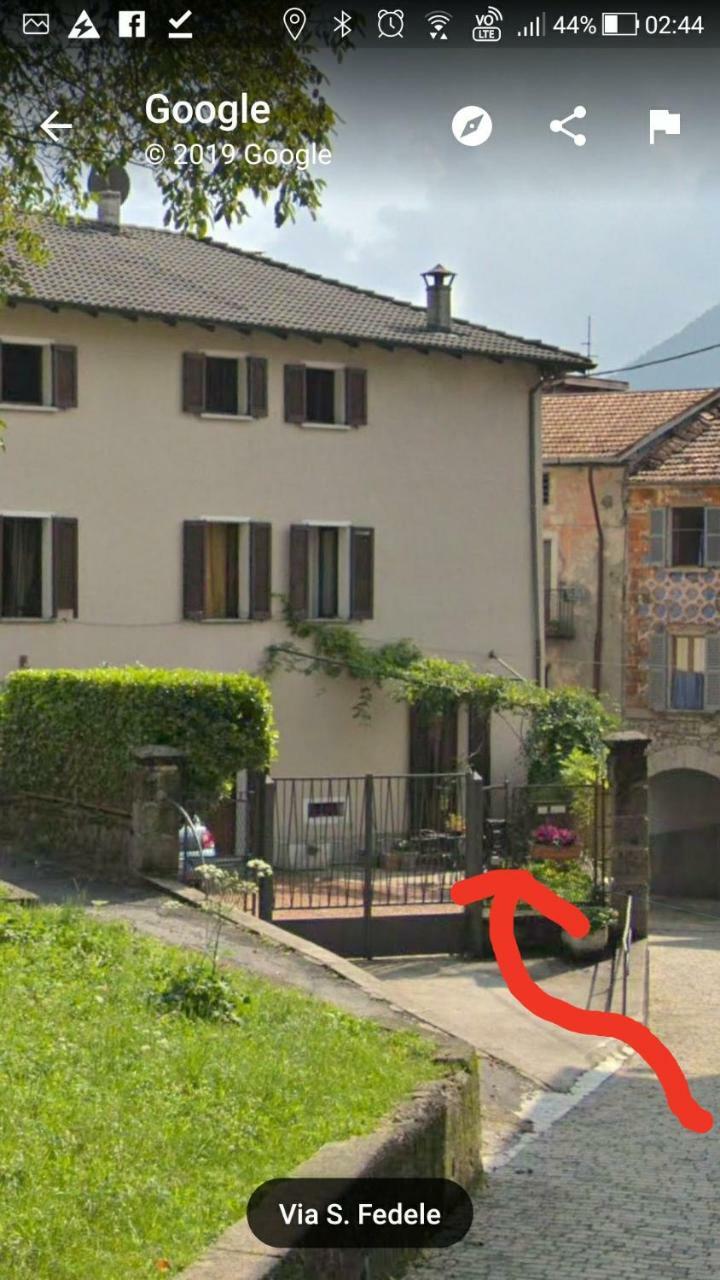 Casa Olmi Castiglione dʼIntelvi Exterior foto
